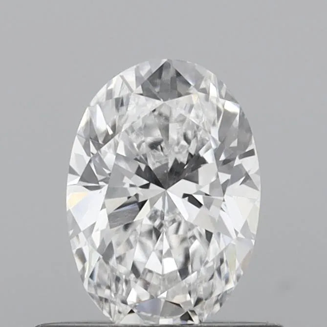 0.52ct Oval Lab Grown Diamond (Colour D, Clarity VVS1, IGI Certified)