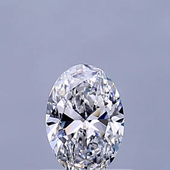 0.52ct Oval Lab Grown Diamond (Colour D, Clarity VVS1, IGI Certified)