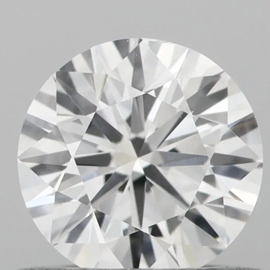 0.52ct Round Lab Grown Diamond (Colour D, Clarity VVS1, Cut ID, IGI Certified)