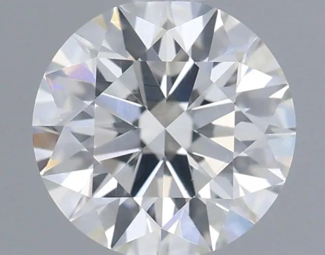 0.52ct Round Natural Diamond (Colour F, Clarity VVS2, Cut EX, IGI Certified)