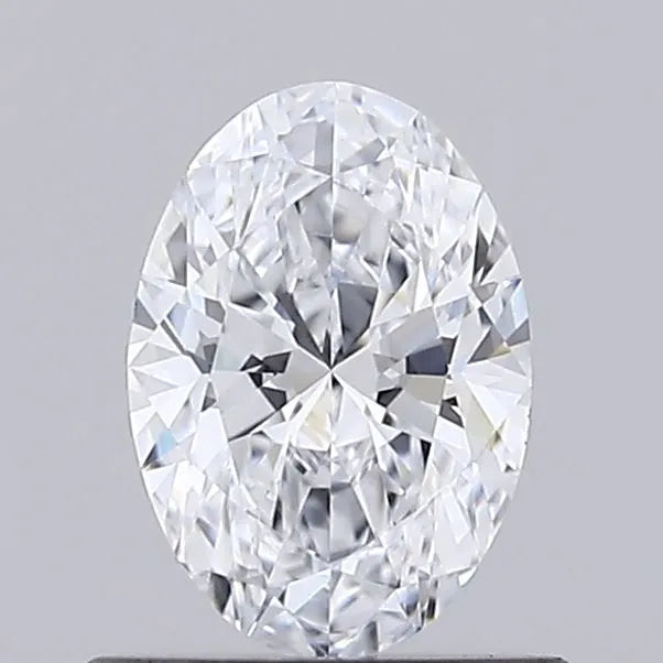 0.53ct Oval Lab Grown Diamond (Colour D, Clarity IF, Cut EX, IGI Certified)