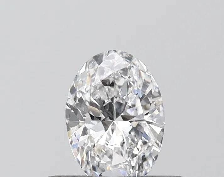 0.53ct Oval Lab Grown Diamond (Colour D, Clarity VVS2, IGI Certified)