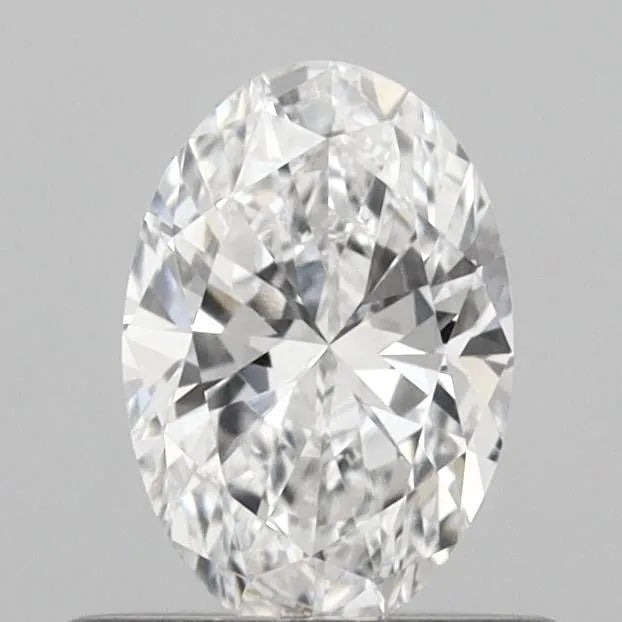 0.53ct Oval Lab Grown Diamond (Colour D, Clarity VVS2, IGI Certified)