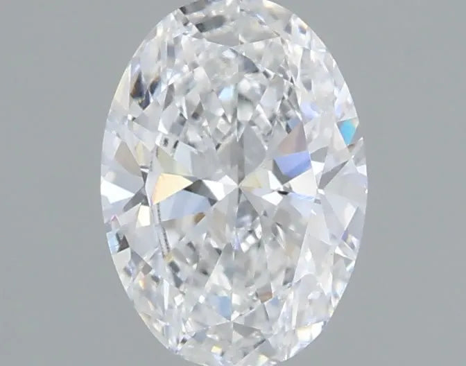 0.53ct Oval Lab Grown Diamond (Colour D, Clarity VVS2, IGI Certified)