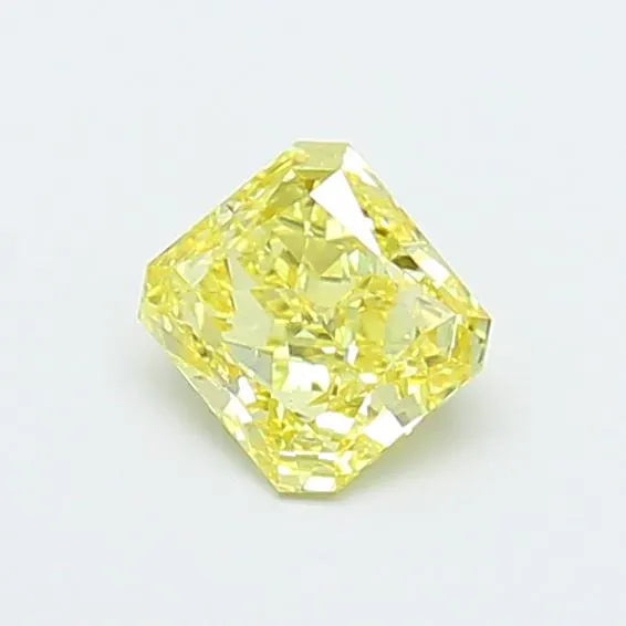 0.53ct Radiant Lab Grown Diamond (Colour Fancy Intense Yellow, Clarity VS2, IGI Certified)