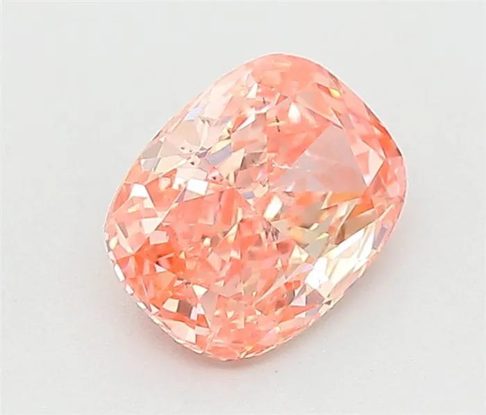 0.54ct Cushion brilliant Lab Grown Diamond (Colour Fancy Vivid Pink, Clarity SI1, IGI Certified)