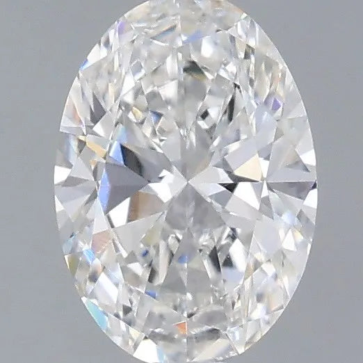 0.54ct Oval Lab Grown Diamond (Colour F, Clarity VVS2, IGI Certified)