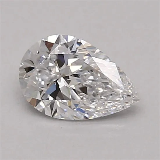 0.54ct Pear Lab Grown Diamond (Colour D, Clarity IF, Cut EX, IGI Certified)
