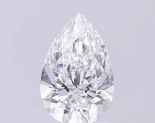 0.54ct Pear Lab Grown Diamond (Colour D, Clarity VS2, IGI Certified)