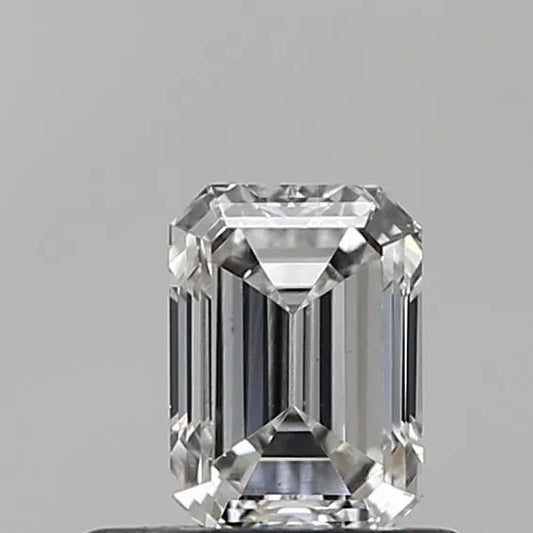 0.55ct Emerald Lab Grown Diamond (Colour G, Clarity VS1, IGI Certified)
