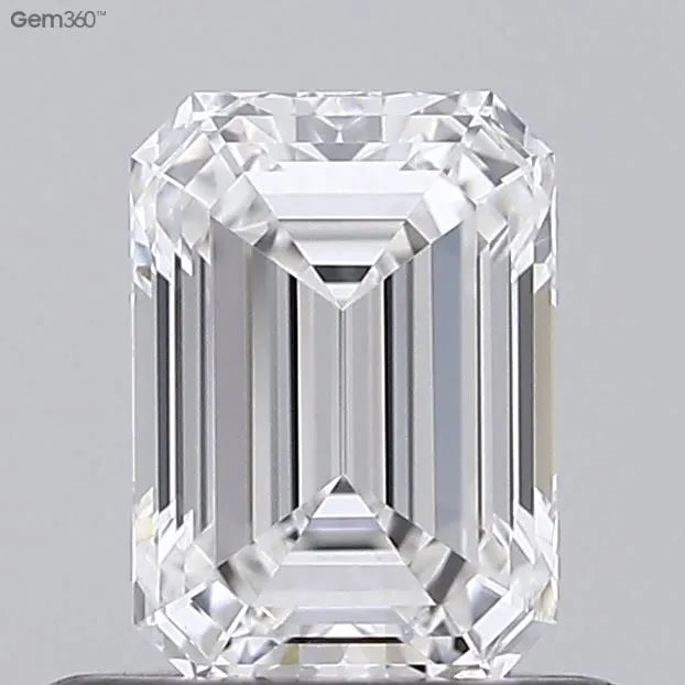 0.55ct Emerald Natural Diamond (Colour F, Clarity VVS1, GIA Certified)