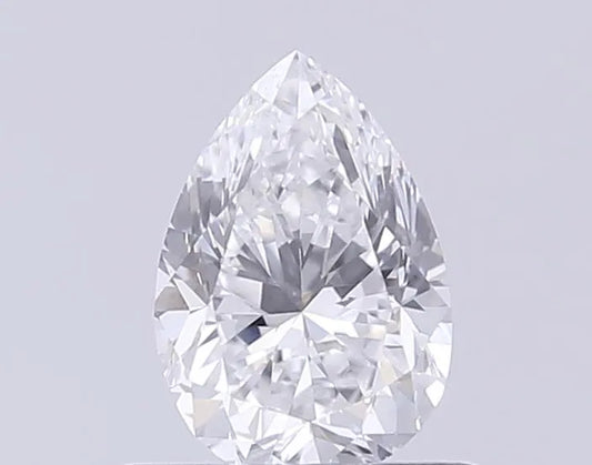 0.55ct Pear Lab Grown Diamond (Colour E, Clarity VVS2, IGI Certified)