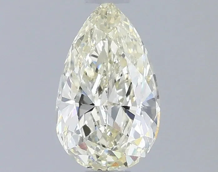 0.55ct Pear Lab Grown Diamond (Colour Fancy Light Yellow, Clarity VS1, IGI Certified)
