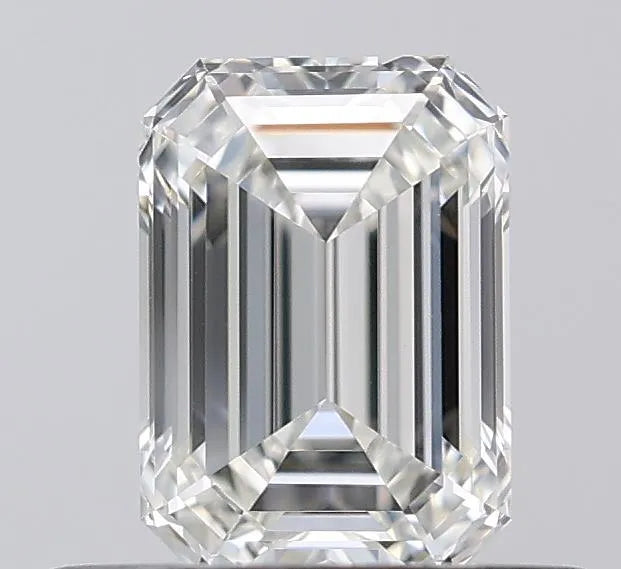 0.56ct Emerald Natural Diamond (Colour H, Clarity IF, Cut EX, IGI Certified)