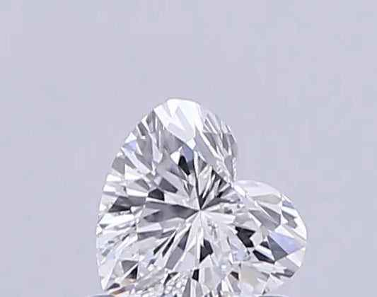 0.56ct Heart Lab Grown Diamond (Colour E, Clarity VS1, IGI Certified)