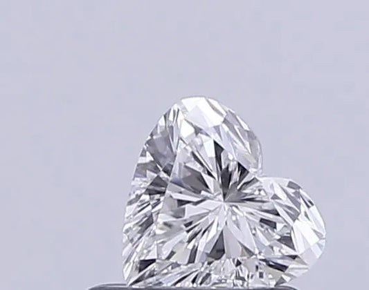 0.56ct Heart Lab Grown Diamond (Colour E, Clarity VS1, IGI Certified)