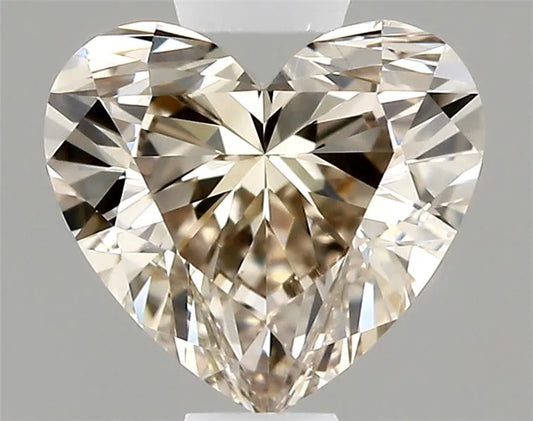 0.56ct Heart Natural Diamond (Colour L, Clarity VVS2, Cut VG, IGI Certified)