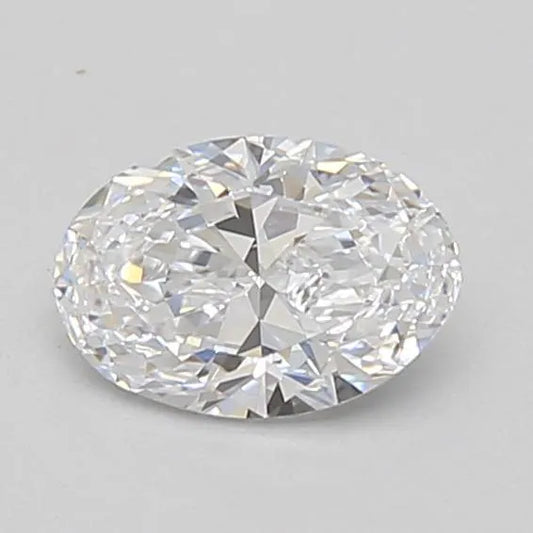 0.56ct Oval Lab Grown Diamond (Colour D, Clarity VVS2, Cut EX, IGI Certified)