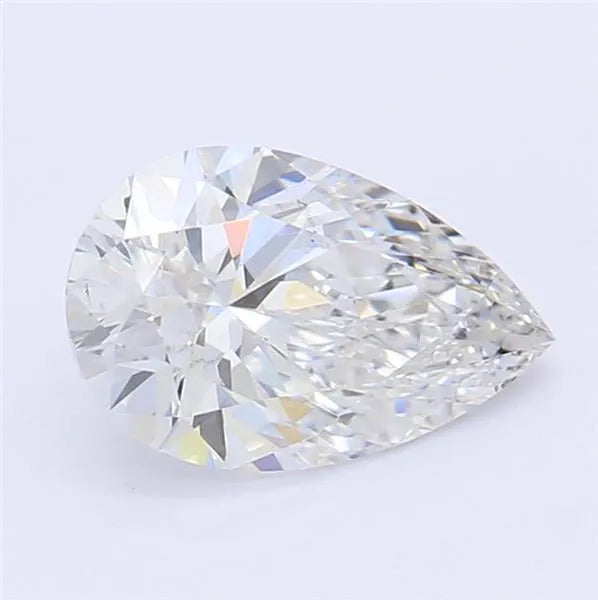0.57ct Pear Lab Grown Diamond (Colour D, Clarity SI1, IGI Certified)