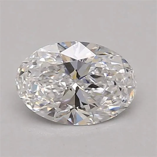 0.58ct Oval Lab Grown Diamond (Colour D, Clarity VVS2, Cut EX, IGI Certified)