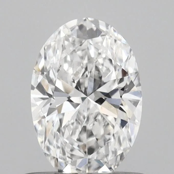 0.58ct Oval Lab Grown Diamond (Colour D, Clarity VVS2, IGI Certified)