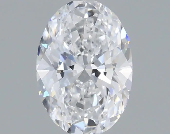 0.58ct Oval Lab Grown Diamond (Colour D, Clarity VVS2, IGI Certified)