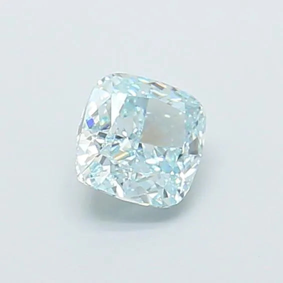 0.59ct Cushion modified Lab Grown Diamond (Colour Fancy Blue, Clarity VVS2, IGI Certified)