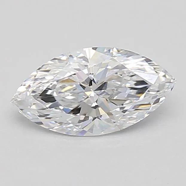 0.59ct Marquise Lab Grown Diamond (Colour D, Clarity IF, Cut EX, IGI Certified)
