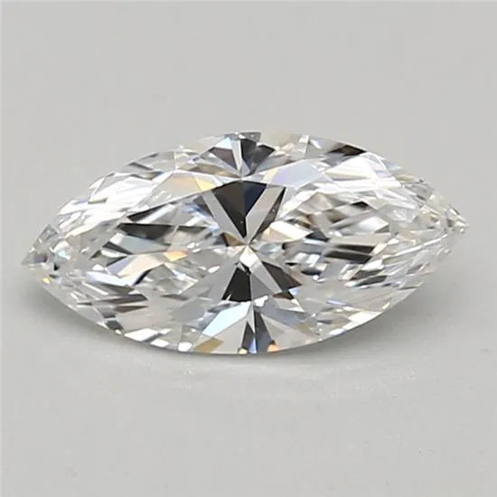 0.59ct Marquise Lab Grown Diamond (Colour D, Clarity IF, Cut EX, IGI Certified)