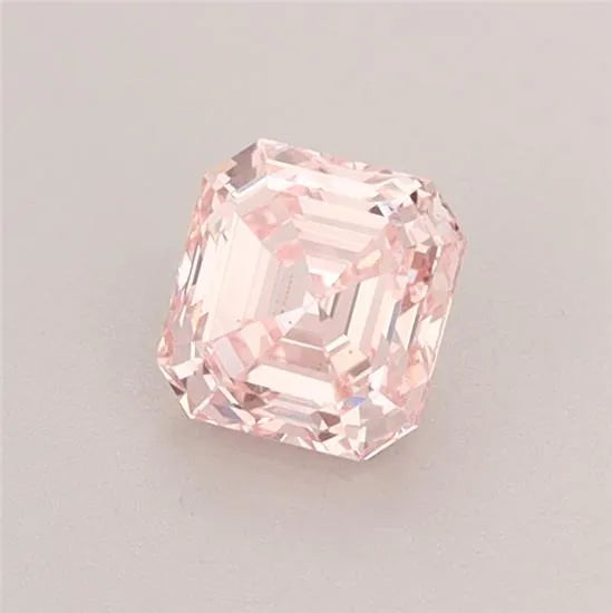 0.60ct Emerald Lab Grown Diamond (Colour Fancy Intense Pink, Clarity VS2, IGI Certified)