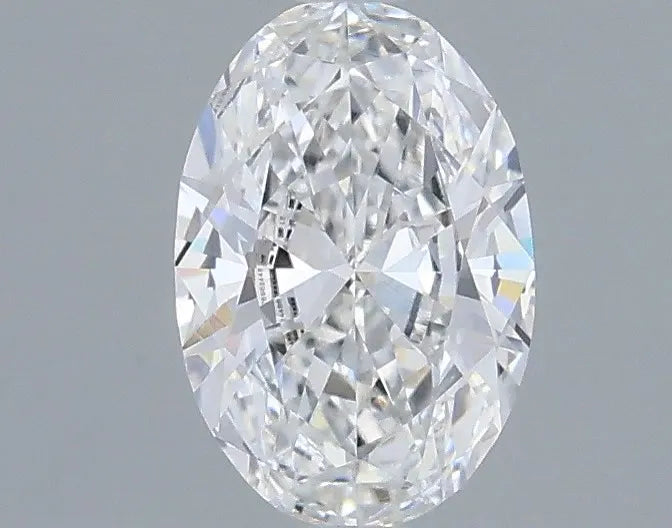 0.61ct Oval Lab Grown Diamond (Colour E, Clarity VVS2, IGI Certified)