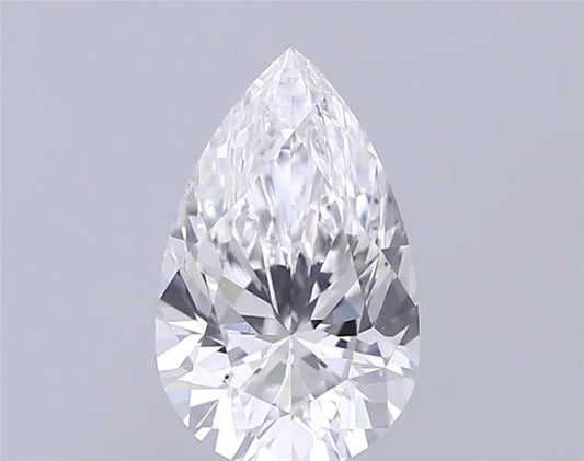 0.61ct Pear Lab Grown Diamond (Colour E, Clarity VS2, IGI Certified)