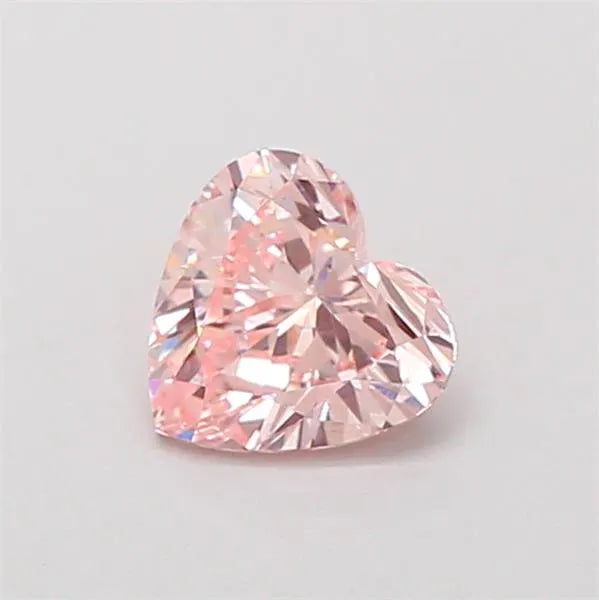 0.62ct Heart Lab Grown Diamond (Colour Fancy Intense Pink, Clarity VS1, IGI Certified)