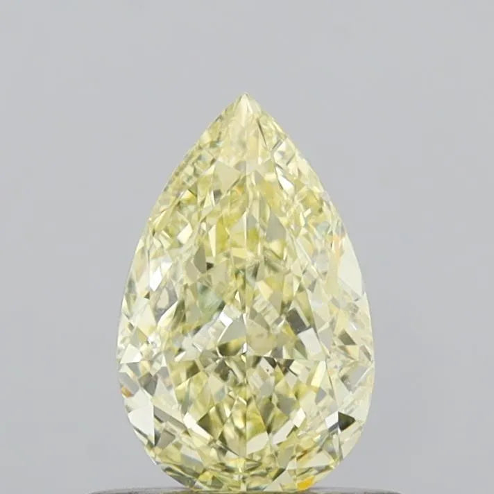 0.62ct Pear Lab Grown Diamond (Colour Fancy Yellow, Clarity VS1, IGI Certified)