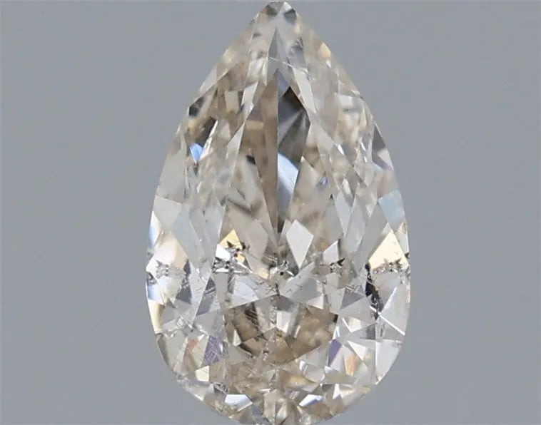 0.62ct Pear Natural Diamond (Colour J, Clarity SI2, Cut VG, IGI Certified)