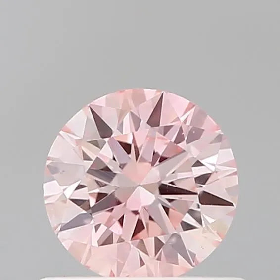 0.62ct Round Lab Grown Diamond (Colour Fancy Intense Pink, Clarity VS1, Cut ID, IGI Certified)