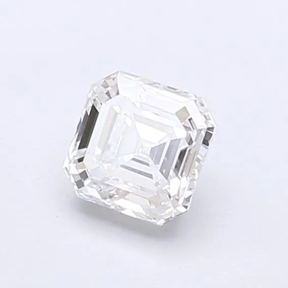 0.63ct Asscher Lab Grown Diamond (Colour D, Clarity VVS2, IGI Certified)