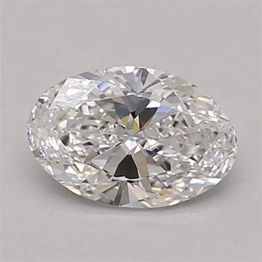 0.63ct Oval Lab Grown Diamond (Colour D, Clarity VVS1, Cut EX, IGI Certified)