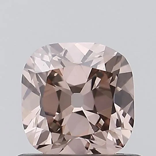 0.64ct Old european cut Lab Grown Diamond (Colour Fancy Brown Pink, Clarity VS1, IGI Certified)