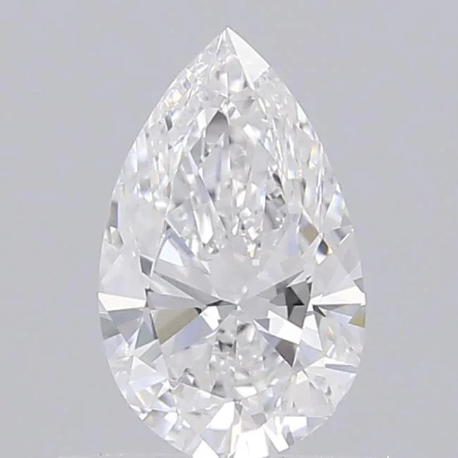 0.64ct Pear Lab Grown Diamond (Colour D, Clarity VVS2, IGI Certified)
