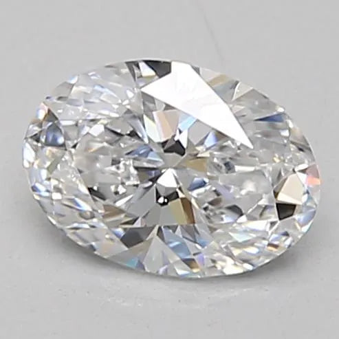 0.65ct Oval Lab Grown Diamond (Colour D, Clarity VVS2, Cut VG, IGI Certified)
