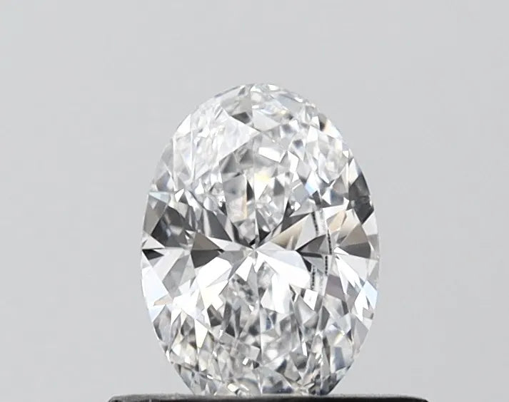 0.65ct Oval Lab Grown Diamond (Colour D, Clarity VVS2, IGI Certified)