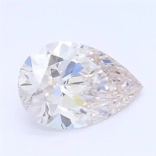 0.65ct Pear Lab Grown Diamond (Colour I, Clarity VS1, IGI Certified)