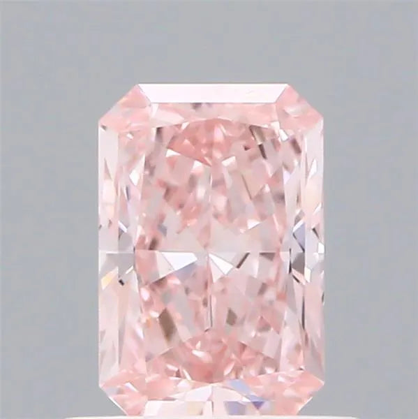 0.65ct Radiant Lab Grown Diamond (Colour Fancy Intense Pink, Clarity VVS2, IGI Certified)