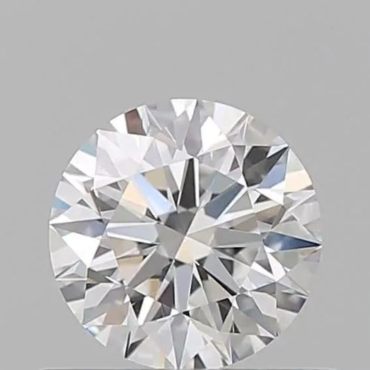 0.67ct Round Natural Diamond (Colour D, Clarity IF, Cut EX, IGI Certified)