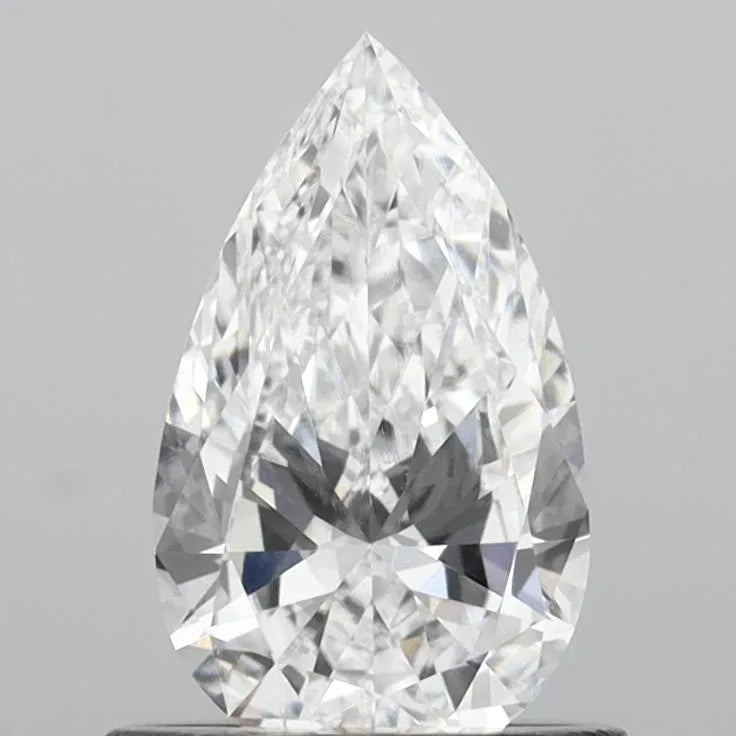 0.68ct Pear Lab Grown Diamond (Colour E, Clarity VVS2, IGI Certified)