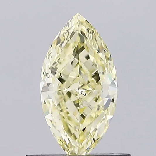 0.70ct Marquise Lab Grown Diamond (Colour Fancy Intense Yellow, Clarity SI1, IGI Certified)