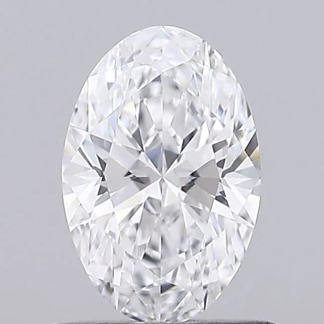 0.70ct Oval Lab Grown Diamond (Colour D, Clarity VVS1, Cut EX, IGI Certified)