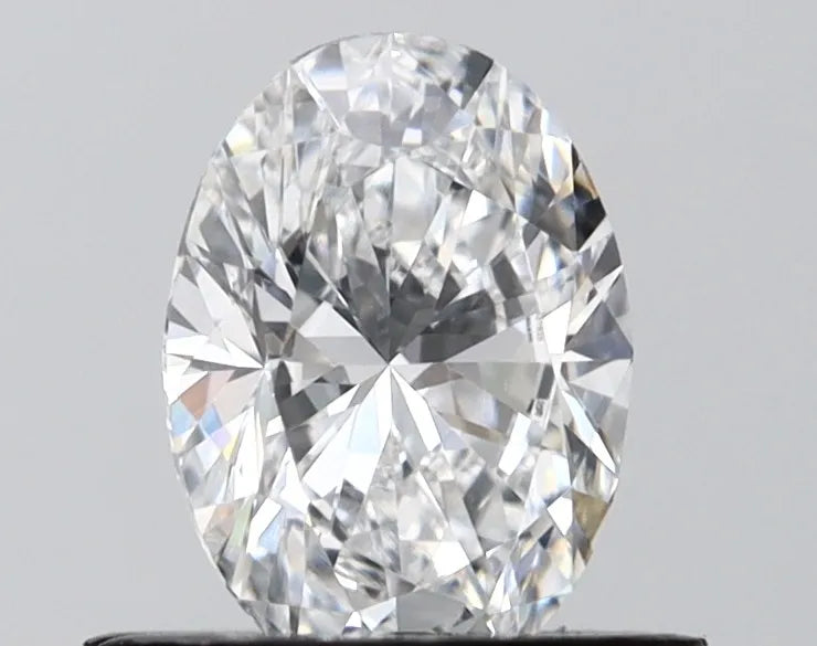 0.70ct Oval Lab Grown Diamond (Colour D, Clarity VVS2, IGI Certified)
