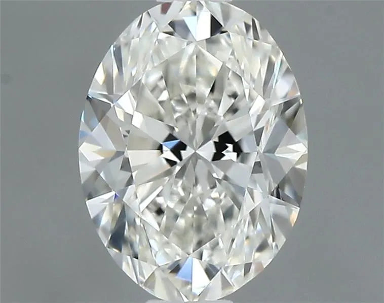 0.70ct Oval Natural Diamond (Colour H, Clarity VS1, GIA Certified)